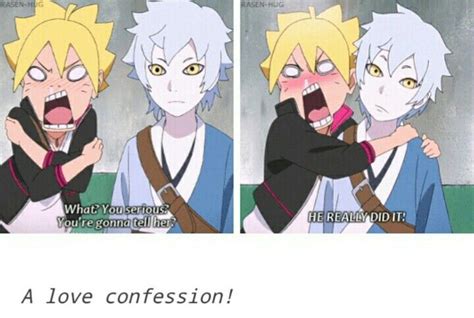 is mitsuki in love with boruto